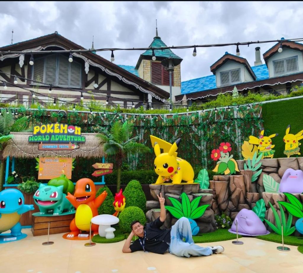 Himanshu at Pokémon World Adventure Korea
